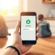 WhatsApp parent-managed account feature showing parental controls on a smartphone interface for child safety.