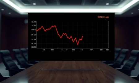 Breaking news on falling WTI oil prices as G7 and IEA convene emergency talks on the energy market.