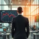 Financial analyst monitoring XLB ETF outflow data and NEM CTVA ECL stock performance on trading desk monitors