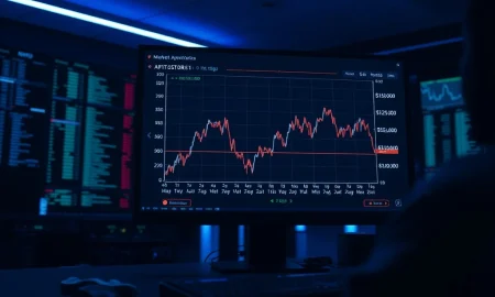 A financial dashboard showing a sharp decline in XRP open interest data on a market chart.