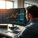 Analyst reviewing the critical XRP price chart pattern that predicted previous rallies.