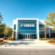 Yamaha corporate headquarters building representing the company's US base relocation from California.