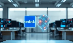 Zendesk acquires Forethought AI, illustrating the merger of enterprise software and agentic artificial intelligence technology.