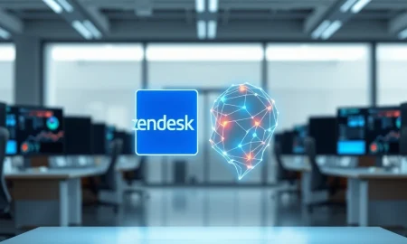 Zendesk acquires Forethought AI, illustrating the merger of enterprise software and agentic artificial intelligence technology.