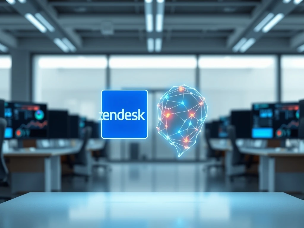 Zendesk acquires Forethought AI, illustrating the merger of enterprise software and agentic artificial intelligence technology.