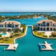 Luxury Miami waterfront estates purchased by Mark Zuckerberg and Sergey Brin for a combined $220 million.