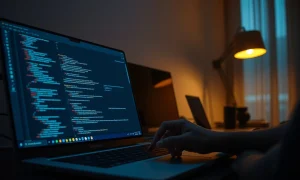 A developer's workspace showing code and an AI assistant interface, representing Anthropic's new Claude Code pricing.