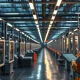 A factory floor in China illustrating the manufacturing sector, which showed a PMI rebound in March 2026.
