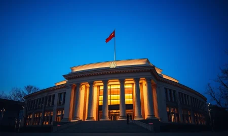 The People's Bank of China headquarters in Beijing, where the daily USD/CNY reference rate is set.