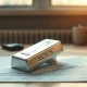 A silver bullion bar on a chart showing a sharp price increase.