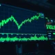 A trading screen shows WTI crude oil price chart rising above $103.50.