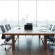 Interior of a modern venture capital office with a conference room, representing A* Capital's new fund.