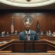 Senator Tim Scott speaking at a Senate Banking Committee markup session on the CLARITY Act