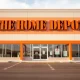 Exterior of a Home Depot store on a sunny day, representing the company's retail presence.