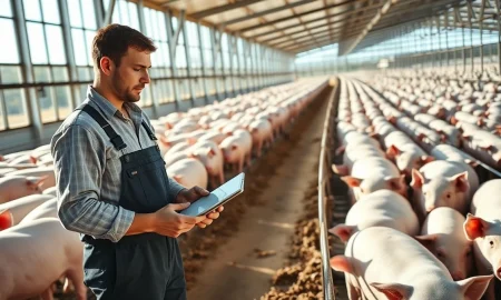 Lean hog futures market analysis with USDA data and price levels on May 1, 2026.