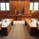 Courtroom scene with legal teams representing Elon Musk and OpenAI during closing arguments.