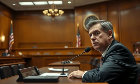 Sam Altman testifying in a California courtroom during the Elon Musk lawsuit against OpenAI.