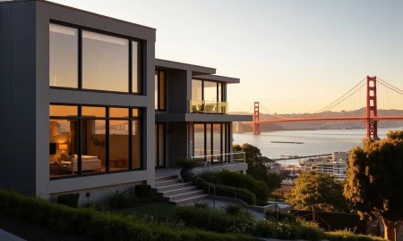 A luxury home in San Francisco's Cow Hollow neighborhood, representing the city's booming high-end real estate market.