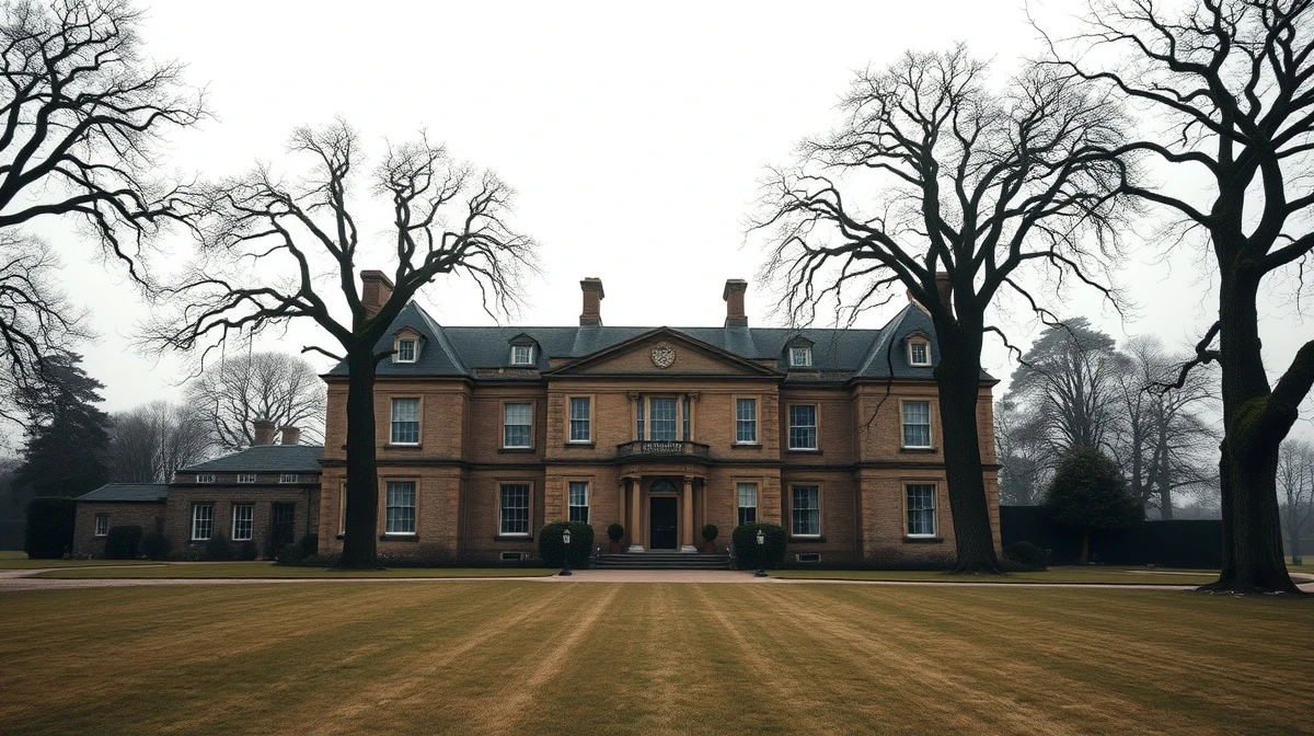Historic English manor representing the Schroder family's wealth and the £10bn sale