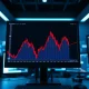 Forex trading chart showing USD/CHF testing lower Bollinger Band with bearish momentum.