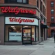 Exterior of a Walgreens store in Chicago with a closing sign, illustrating retail challenges.