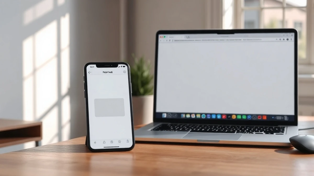 iPhone and MacBook showing ad-free app interfaces with Filtr ad blocker