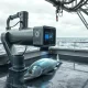 Shinkei Systems' Poseidon robot on a fishing boat scanning a fish for humane harvesting