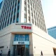 Tokyo Stock Exchange building in Marunouchi financial district on a clear day