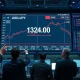Forex traders monitoring USD/JPY exchange rate near 152 on a Tokyo trading floor
