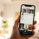 Smartphone displaying Instagram profile with a Series tab for bundled Reels content.