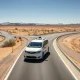 Aerial view of Waymo autonomous vehicle on test track at former Apple proving ground in Arizona