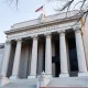 Federal Reserve building in Washington, D.C., where annual bank stress tests are administered.