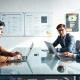 Fizz founders meet with VC Jerry Lu in a tense startup office meeting