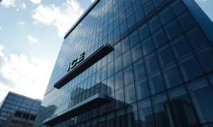 Exterior of Intercontinental Exchange headquarters in Atlanta, Georgia.