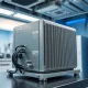 IQM quantum computer hardware in a laboratory in Espoo, Finland