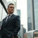 Michael Platt, billionaire hedge fund manager of BlueCrest Capital Management, standing outside a London office building.