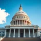 US Capitol building in Washington, D.C., representing the government's decision to revoke Iran's oil waiver.
