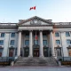 Bank of Canada building in Ottawa on a clear day
