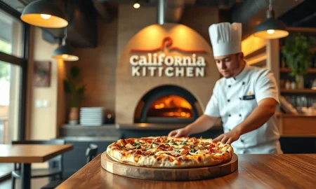 California Pizza Kitchen co-founder Rick Rosenfield at a restaurant location, reflecting on the chain's history.