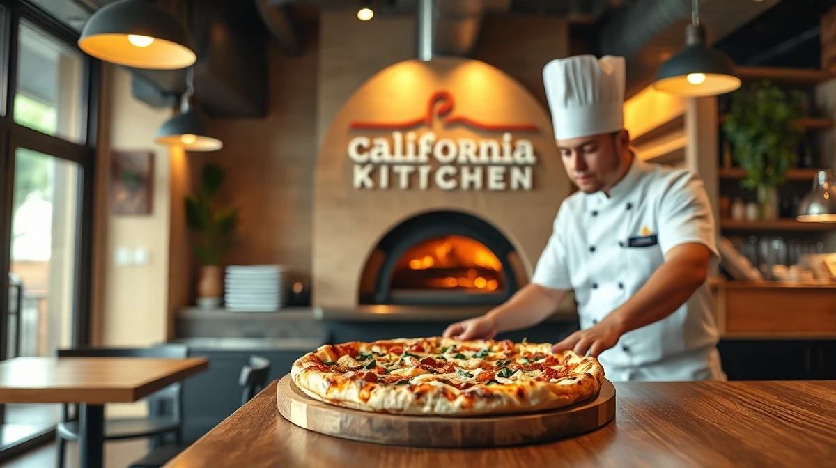 California Pizza Kitchen co-founder Rick Rosenfield at a restaurant location, reflecting on the chain's history.