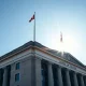 Bank of Canada building in Ottawa on a sunny day, symbolizing the country's economic growth report