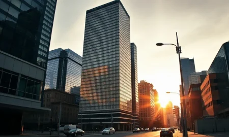 Toronto financial district skyline representing the Canadian economy ahead of Q2 GDP data release.