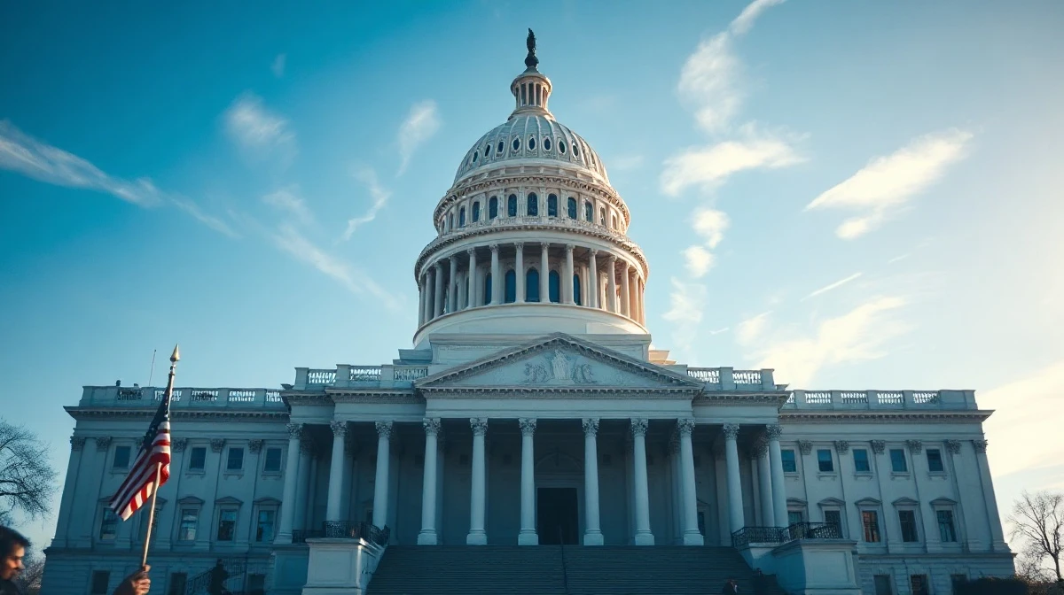 US Capitol building exterior on a clear day, illustrating government AI adoption