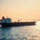 Oil tanker transits the Strait of Hormuz amid heightened US-Iran tensions.