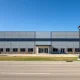 Exterior view of the Electrovaya battery manufacturing facility in Jamestown, New York