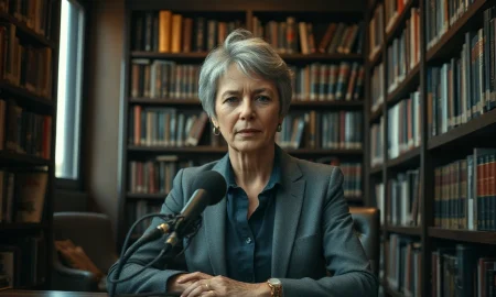 Historian Jill Lepore speaking on a podcast about her book on Silicon Valley and the artificial state