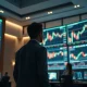 Kalshi prediction market platform interface with trading charts and odds, illustrating political betting ban.