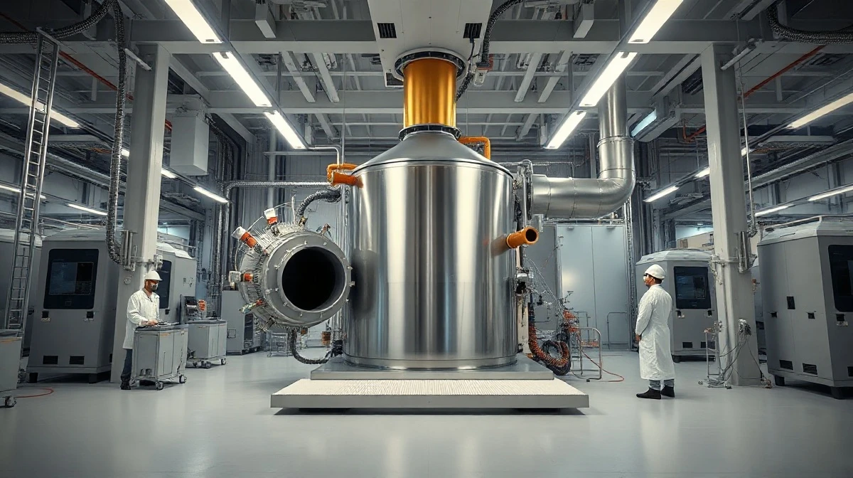 Kyoto Fusioneering's Unity-3 fusion fuel breeding prototype under construction at Oak Ridge National Laboratory