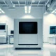 PacBio long-read sequencing instrument in a modern laboratory setting