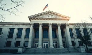 Federal courthouse in Washington, D.C., where judges authorize wiretaps and surveillance orders.